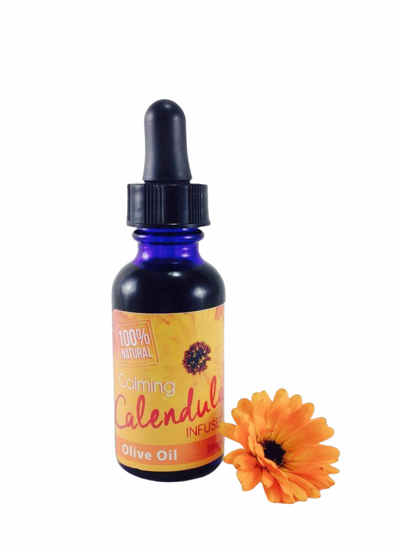 Calendula Infused Olive Oil - Essential Relaxation