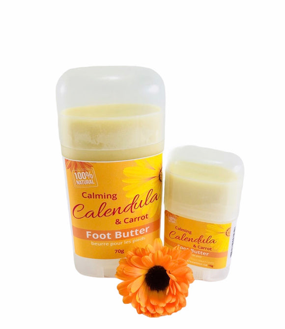 Calming Calendula & Carrot Foot Butter - Essential Relaxation