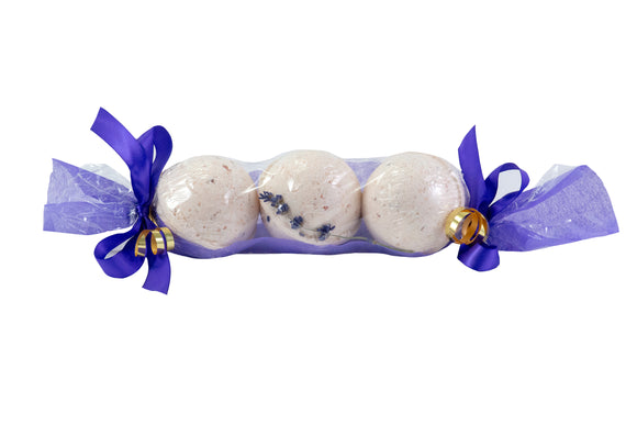 Lavender Moments - Bath Bomb - 3 Pack - Essential Relaxation
