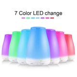 Aromatherapy White 7 LED Colour Diffuser - Essential Relaxation