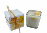 Calming Calendula Soy Candle - Essential Relaxation