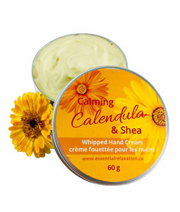 Calming Calendula & Shea Whipped Hand Cream - Essential Relaxation