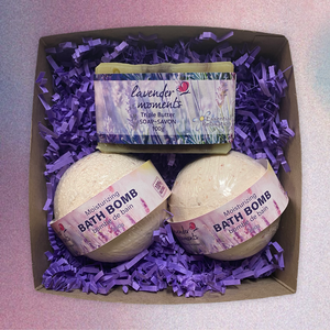 Lavender Moments Boxed Kits - Essential Relaxation