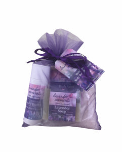Lavender Moments Organza Kit - Essential Relaxation