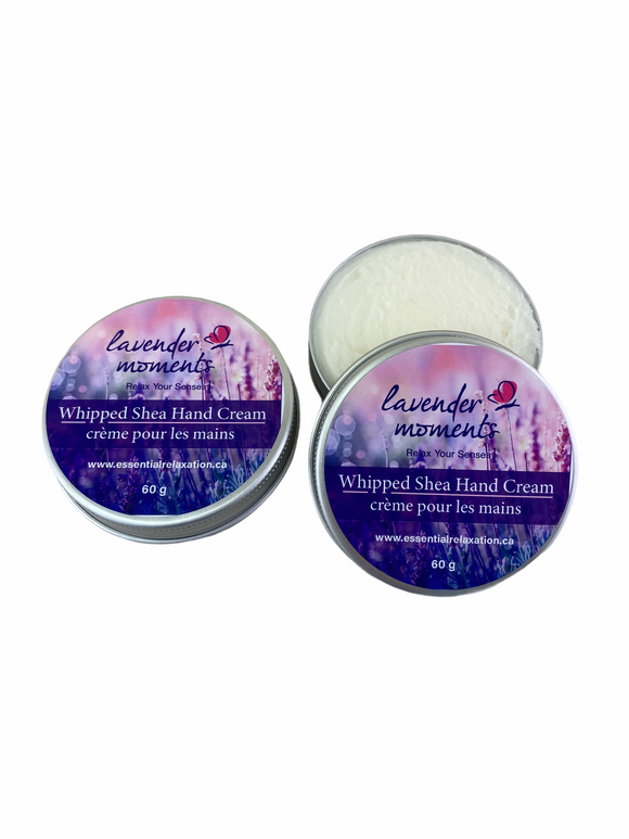 Lavender Moments Whipped Shea Hand Cream - Essential Relaxation