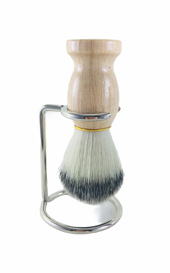 Gentleman's Shaving Brush With Stand - Essential Relaxation