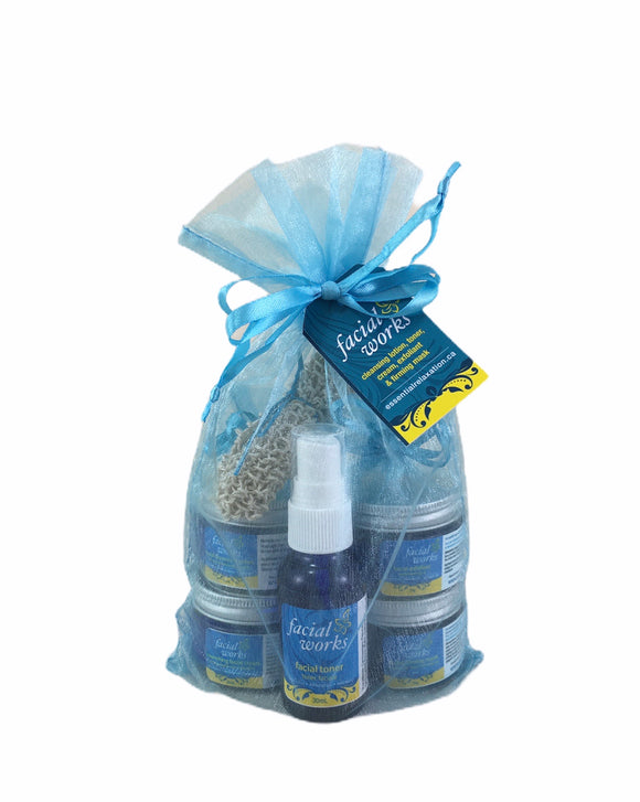 Facial Works Sampler Kit - Essential Relaxation
