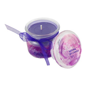 Lilac Soy Candle - Essential Relaxation