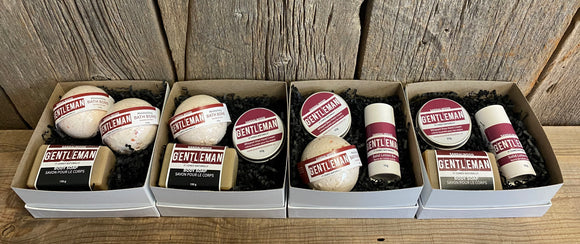 Gentleman's Boxed Kits - Sandalwood - Essential Relaxation