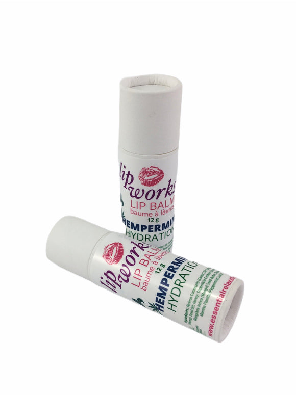 Lip Works - Hempermint Hydration Lip Balm - Essential Relaxation