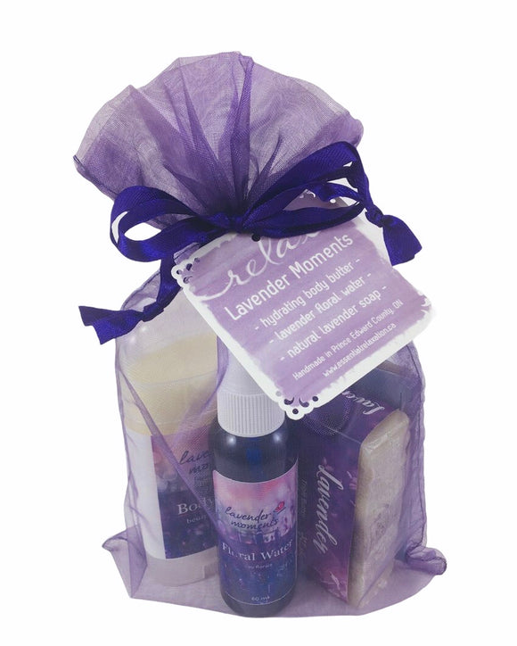Lavender Moments Relax Organza Kit - Essential Relaxation