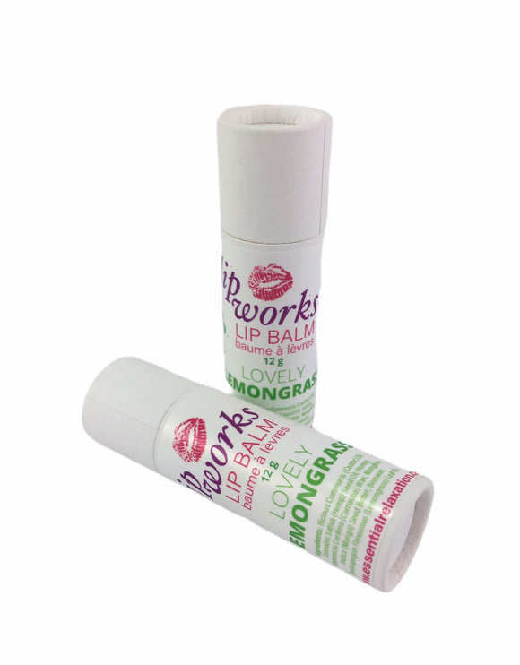 Lip Works - Lovely Lemongrass Lip Balm - Essential Relaxation