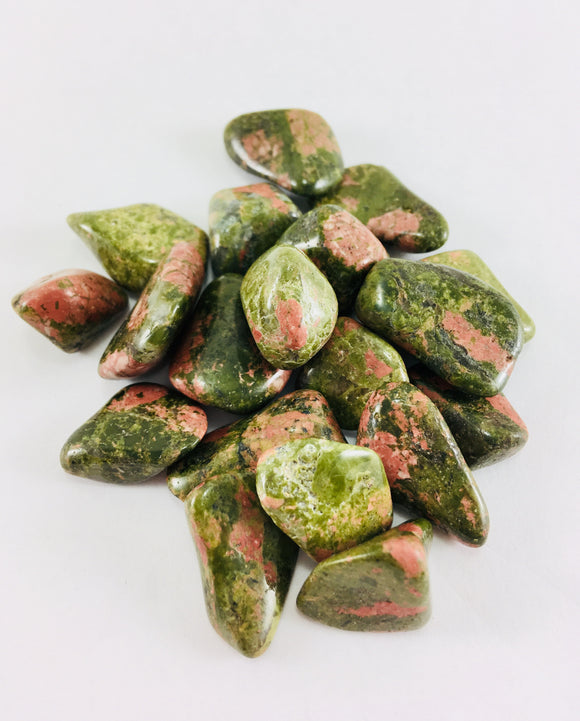 Crystal - Polished Unakite - Essential Relaxation